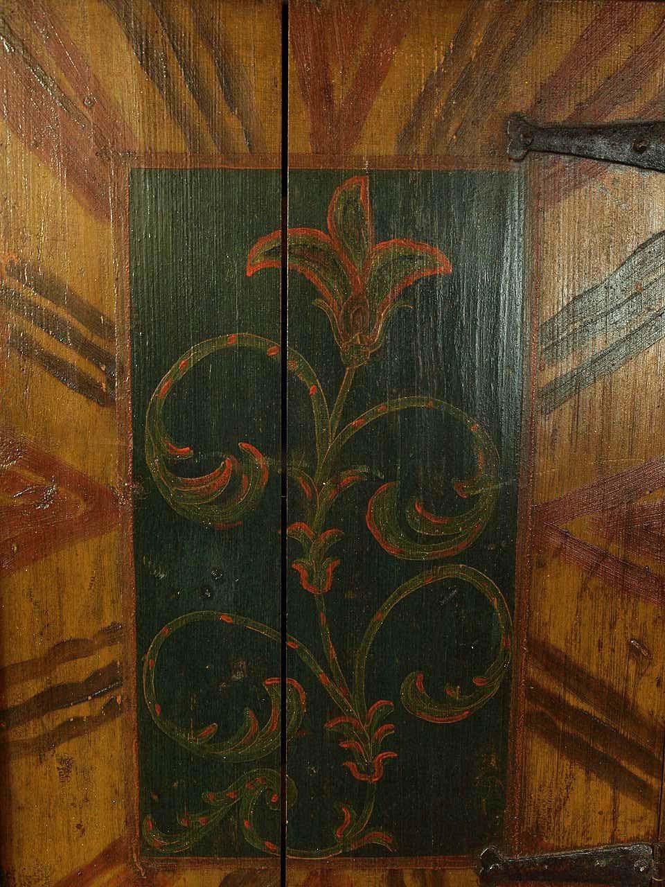 Painted 18th Century Cupboard 11