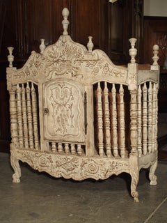 Painted 19th Century Panetiere from Provence, France
