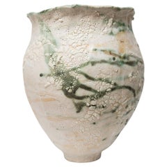 Vaso in gres dipinto Serie 25 - Vessel III fatto a mano