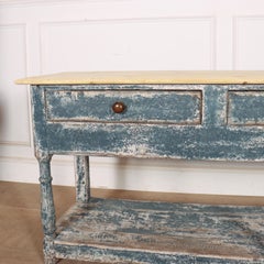 English Painted Dresser Base