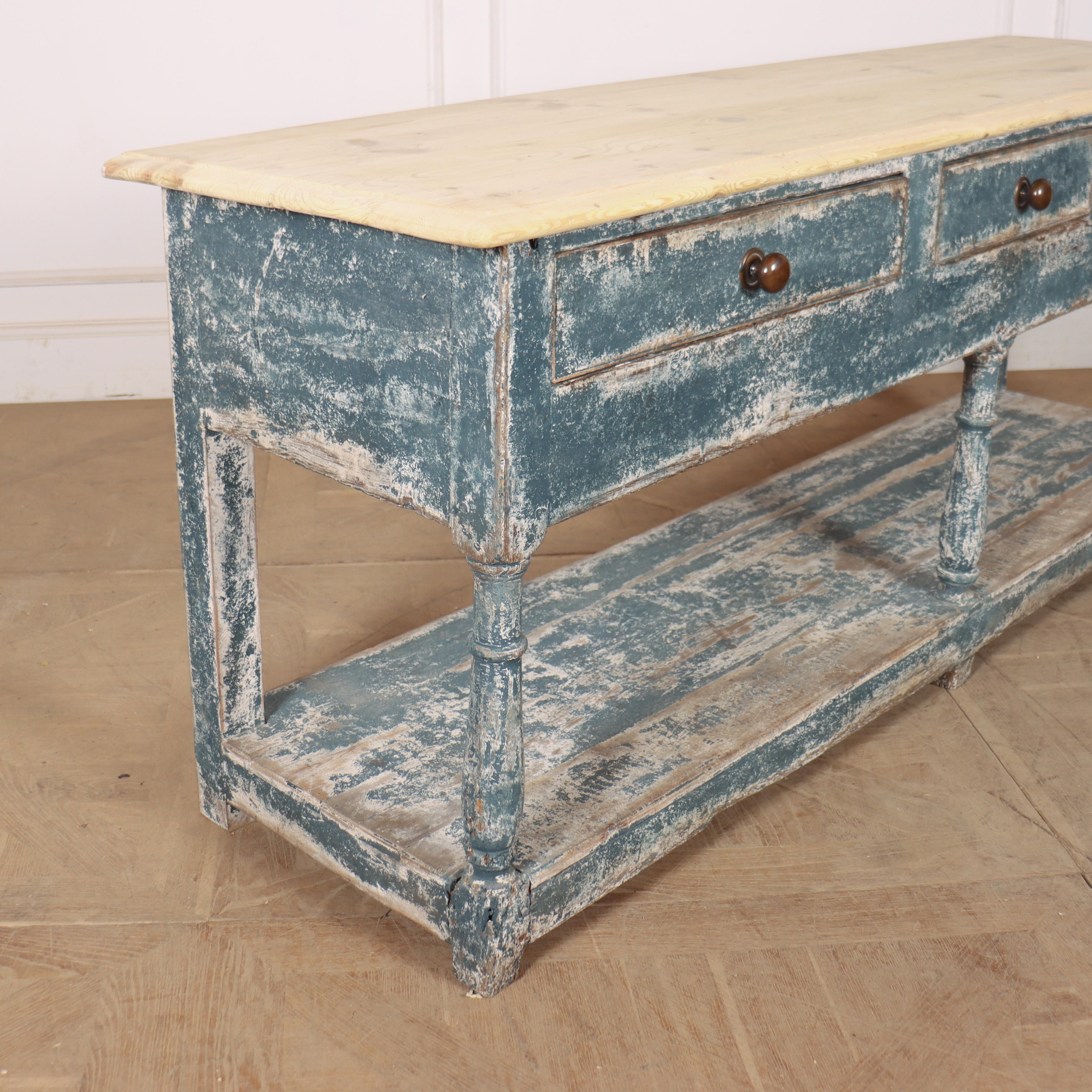 English Painted Dresser Base For Sale 2
