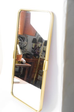 Painted Aluminium Mirror, Vienna, Around 1960s