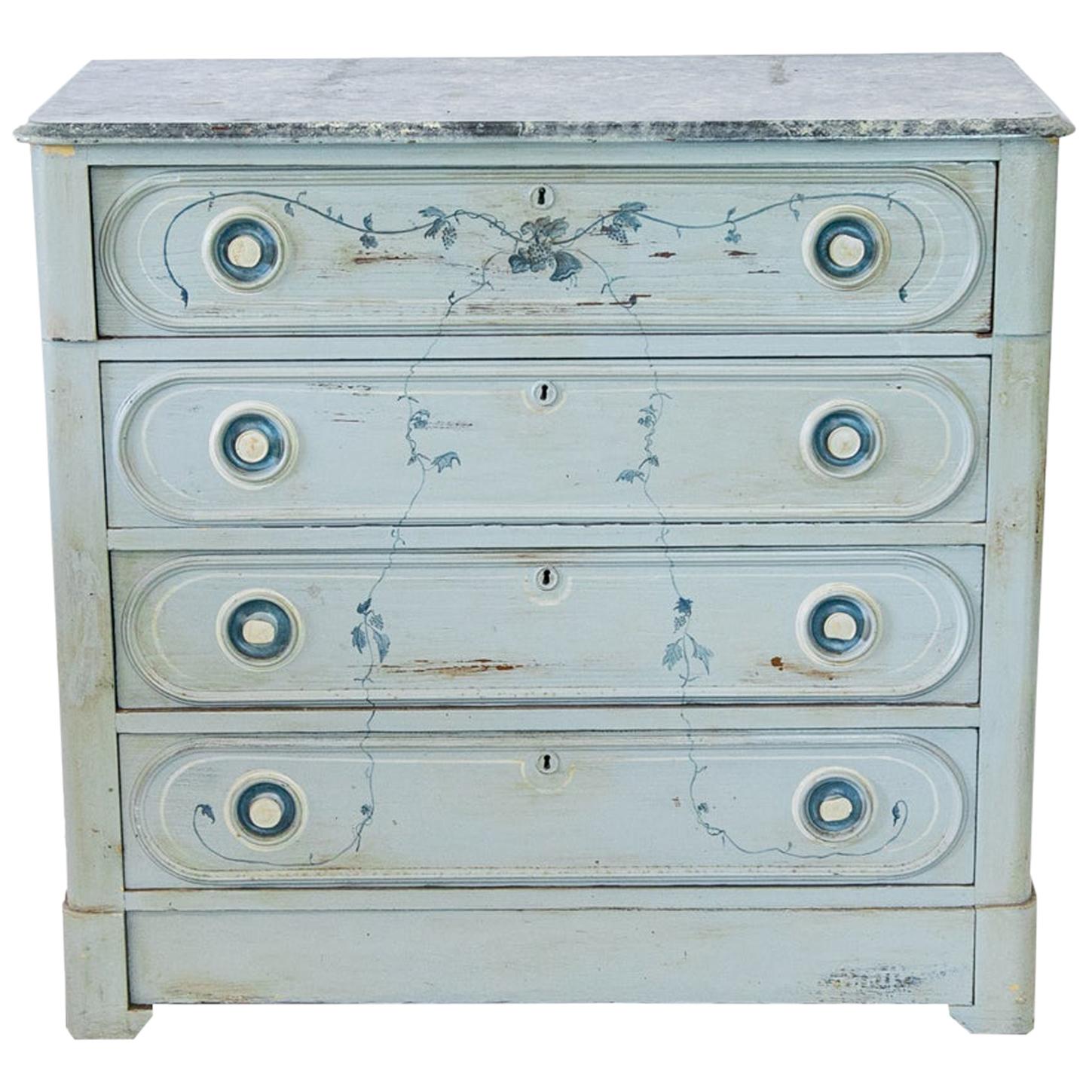 Painted American Chest