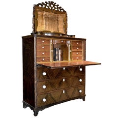 Painted American Secretaire