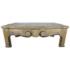Painted and Parcel Gilt Italian Coffee Table