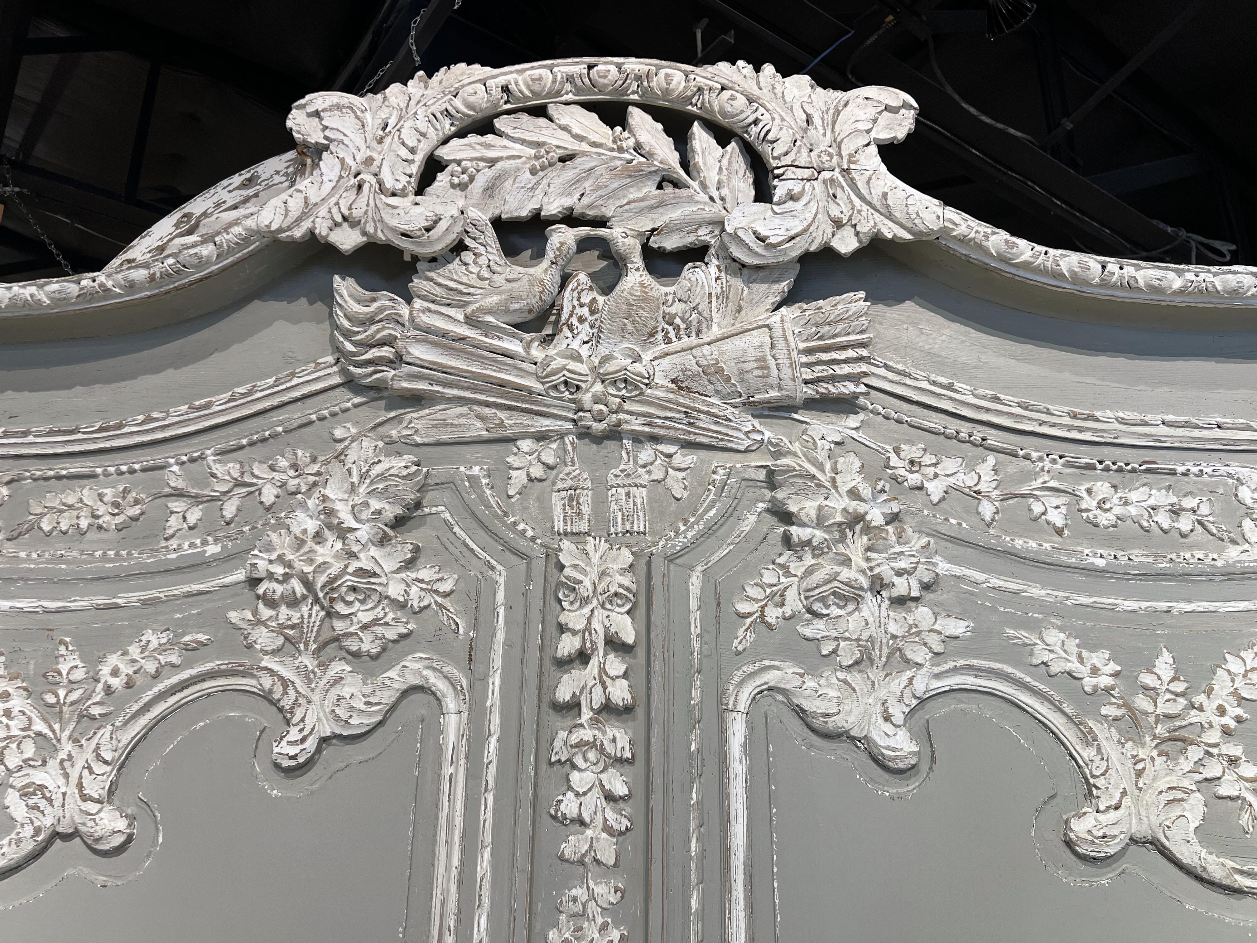 Armoire de Fécamp in Oak francese antico e dipinto, XIX secolo in vendita 3