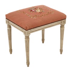 Painted Antique French Stool