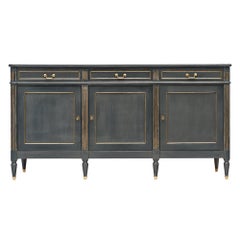 Painted Antique Louis XVI Style Buffet