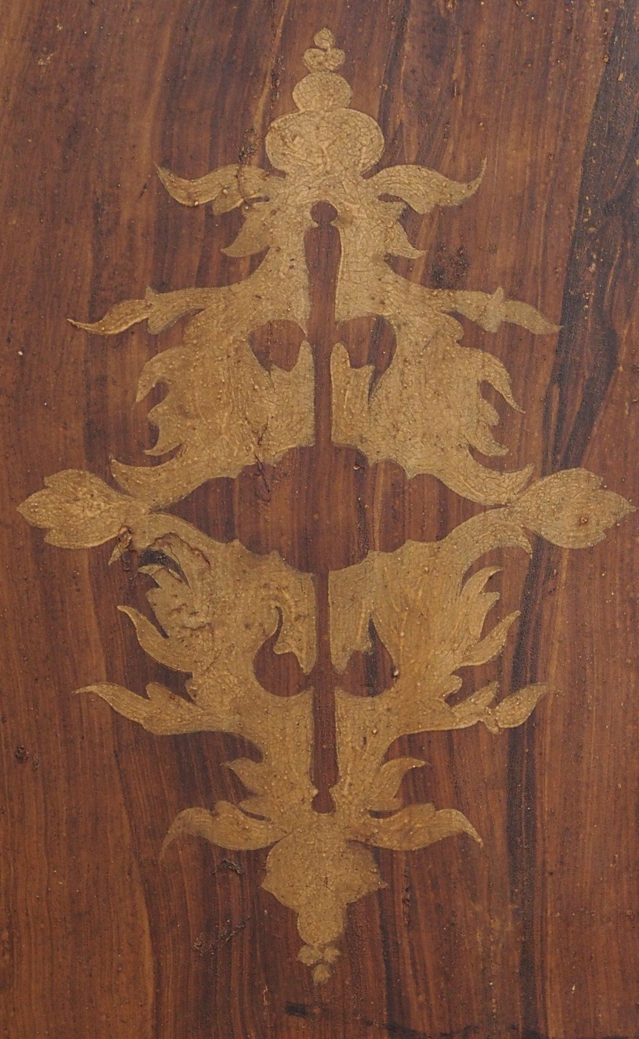 Fino al XVIII secolo Armoire dipinto, XVIII secolo, Luigi XIV in vendita