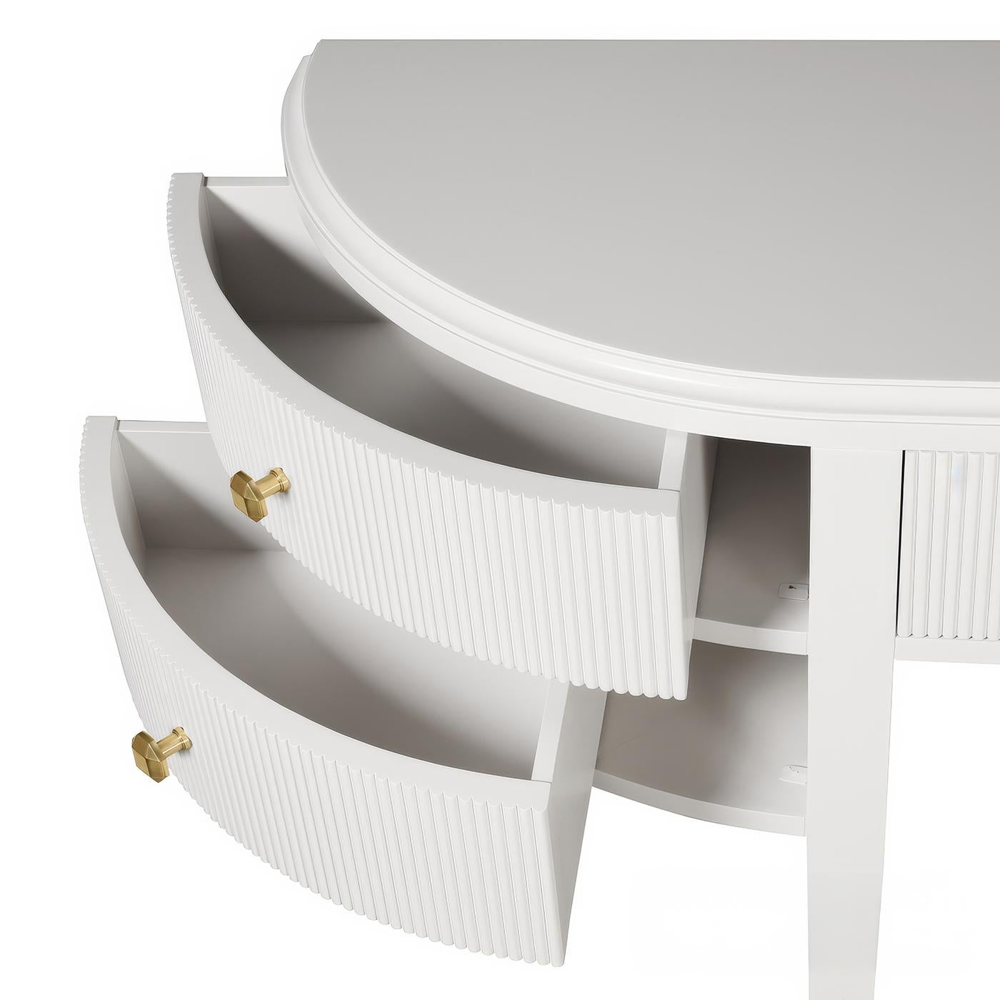 Art déco Meuble console peint Art Déco en vente