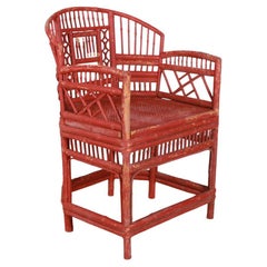 Painted Bamboo Armchair