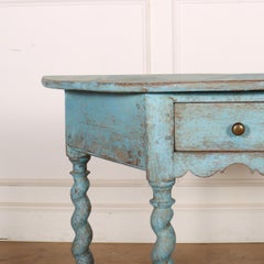 Painted Barley Twist Console Table