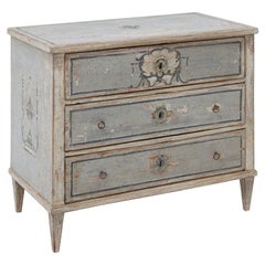 Painted Biedermeier Chest of Drawers, circa 1820