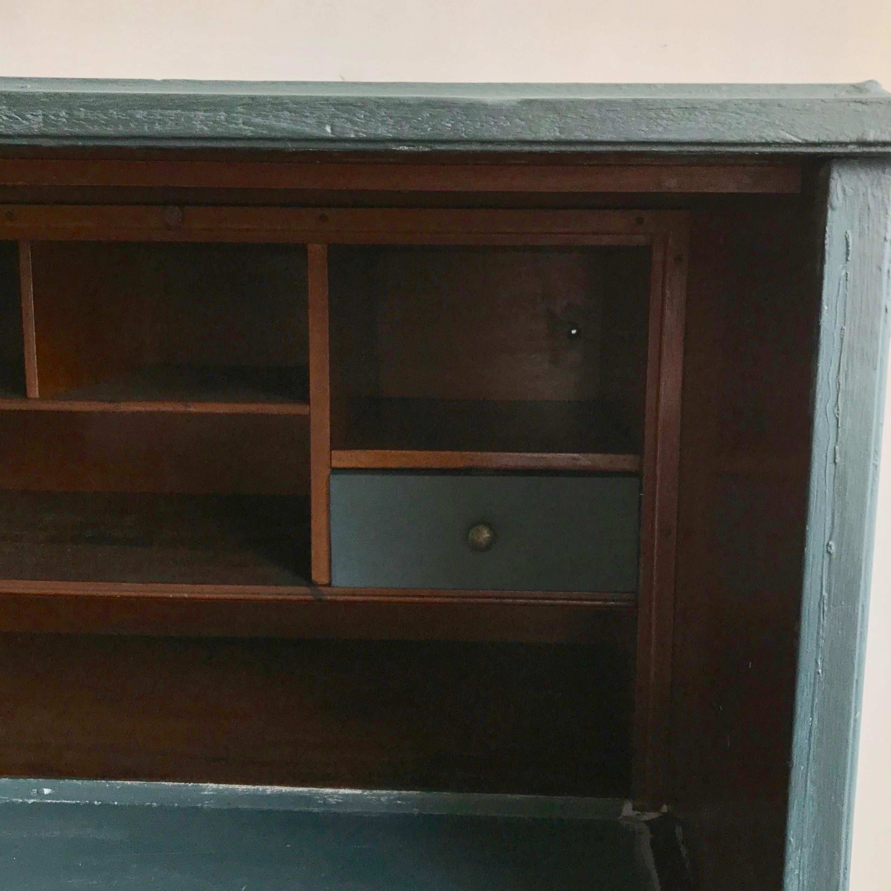 Painted Bureau with Drawers In Good Condition In Stockport, GB