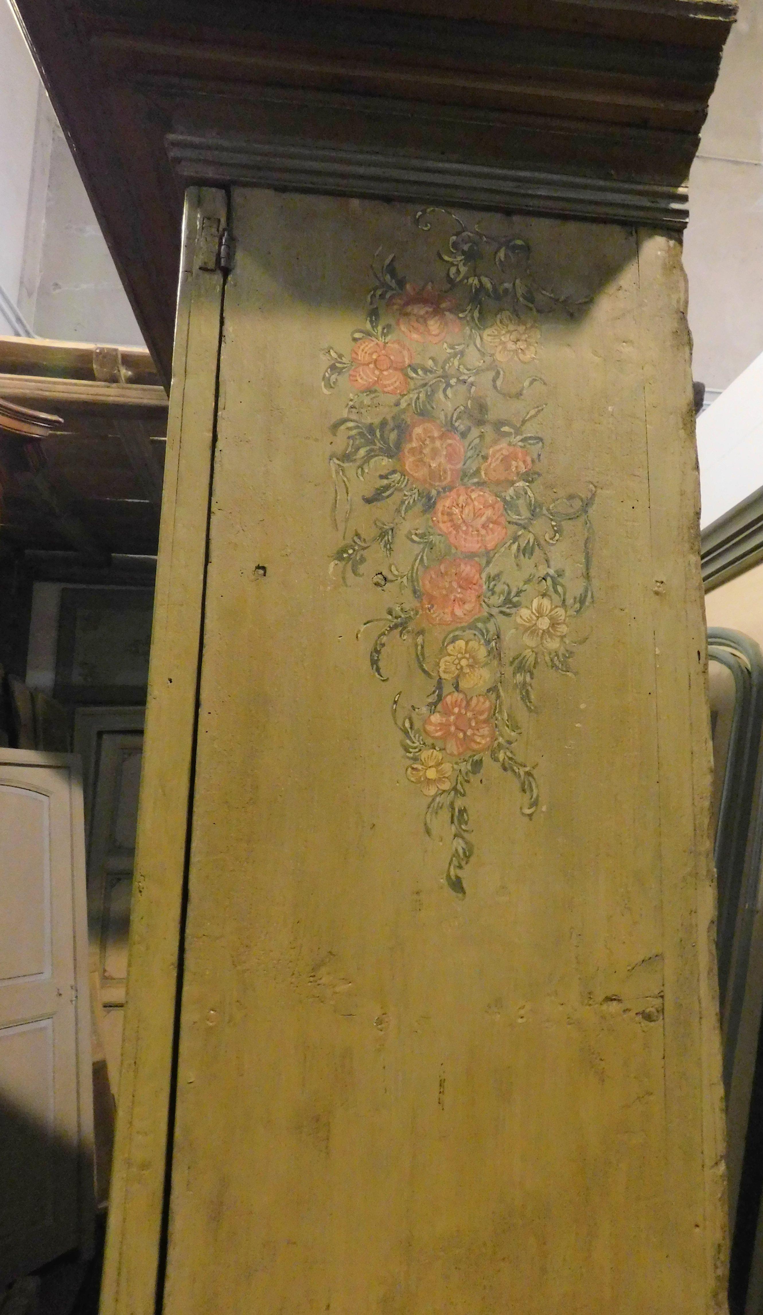 Painted Cabinet, Double Doors with Maritime Views, Genoa 'Italy', 18th Century For Sale 3