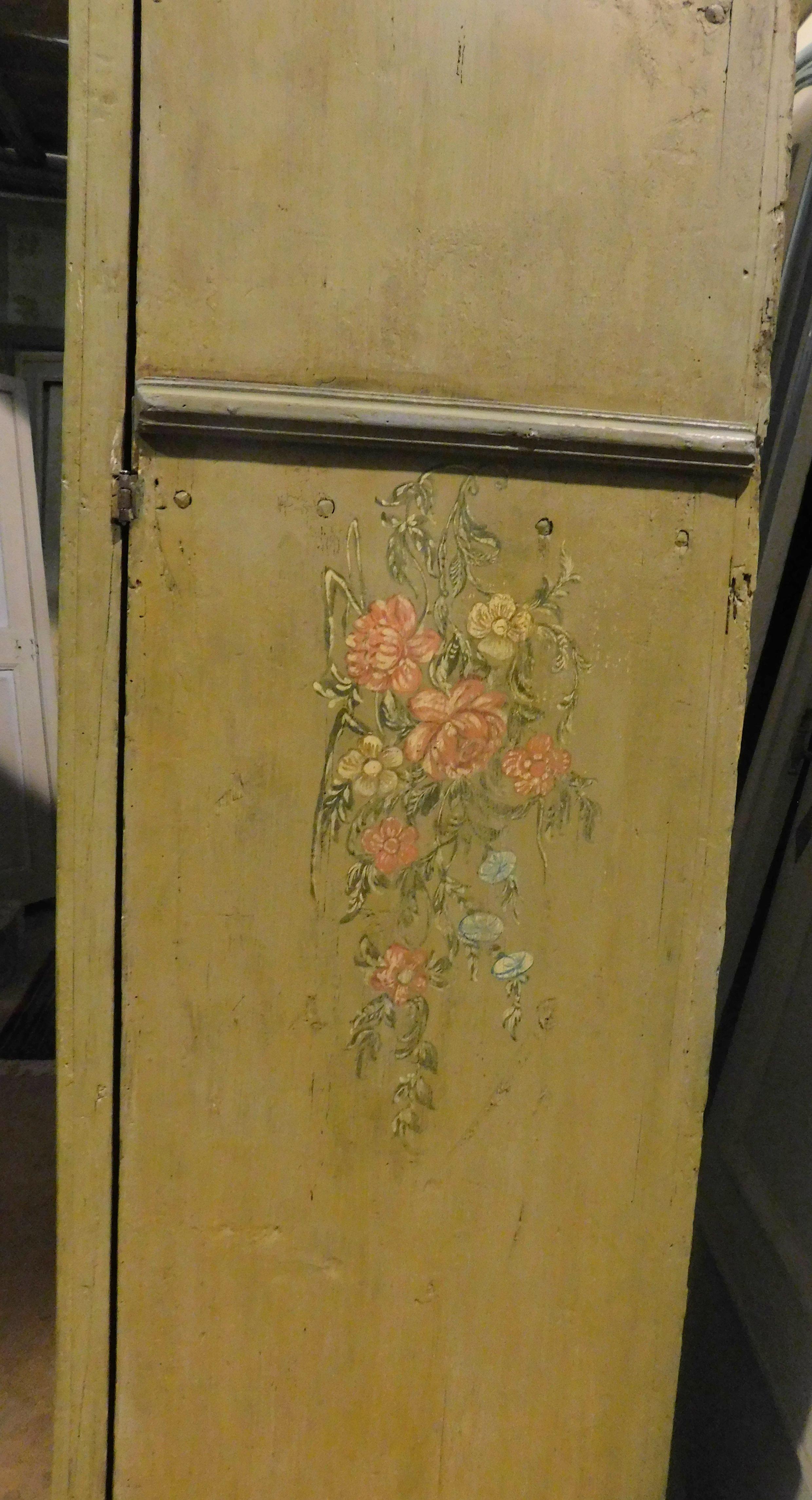 Painted Cabinet, Double Doors with Maritime Views, Genoa 'Italy', 18th Century For Sale 4
