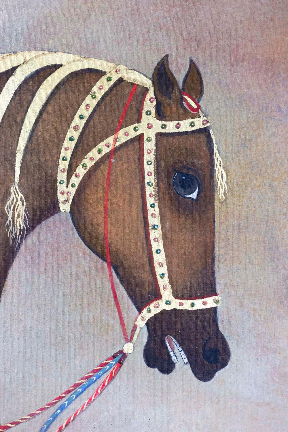 cavallo arabo dorato