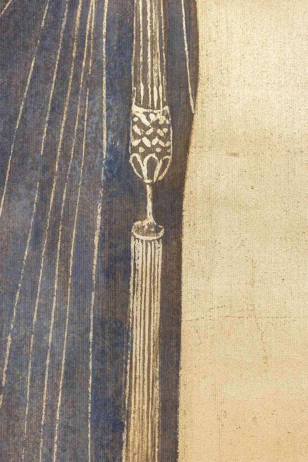 XXI secolo e contemporaneo Tela dipinta raffigurante un'opera elegante e contemporanea in vendita