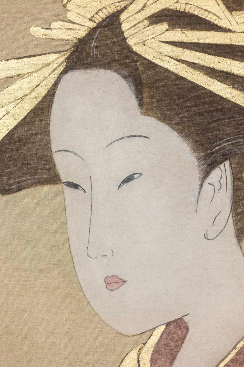 bilder geisha leinwand