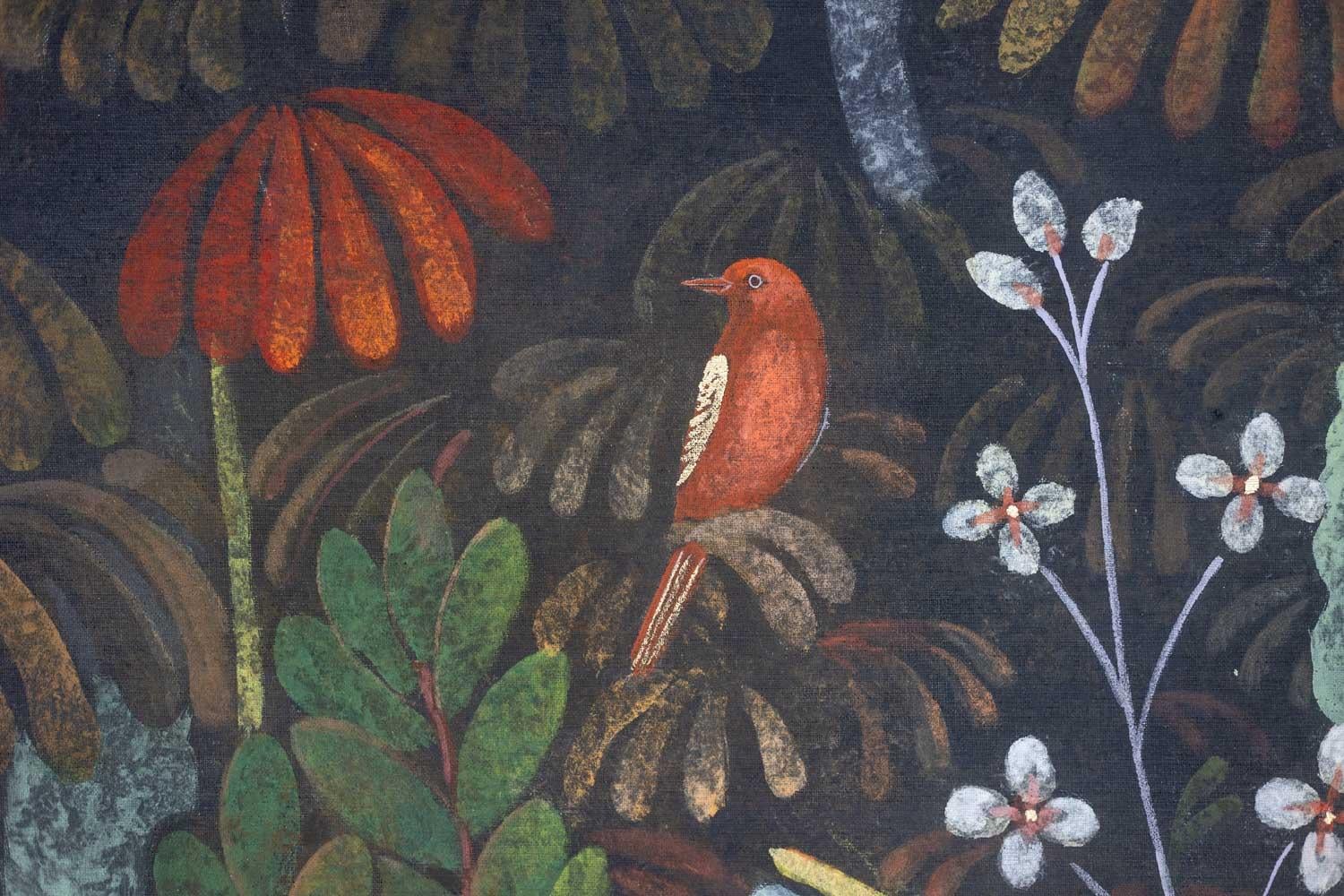 XX secolo Tela dipinta raffigurante animali. Lavori contemporanei. in vendita