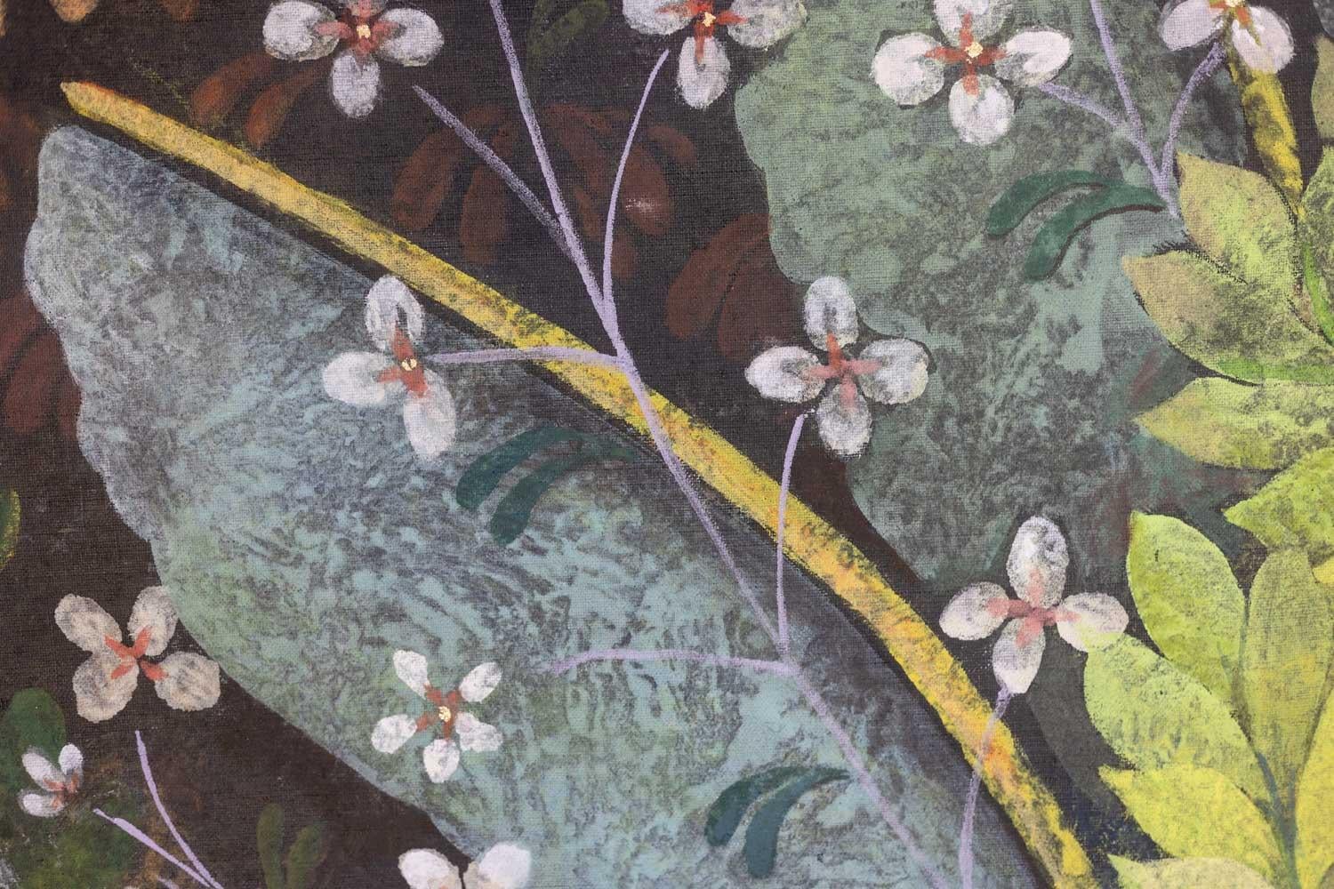 Tela dipinta raffigurante animali. Lavori contemporanei. in vendita 1