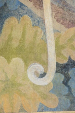 Painted canvas representing monkeys. Contemporary work.