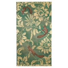 Painted canvas representing squirrels. Contemporary.