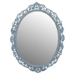 Painted Carved Mirror