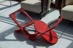 Table basse en fonte peinte de Valenti, Barcelone, vers 1970