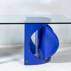 Table basse en fonte peinte par Valenti, Barcelone, vers 1970