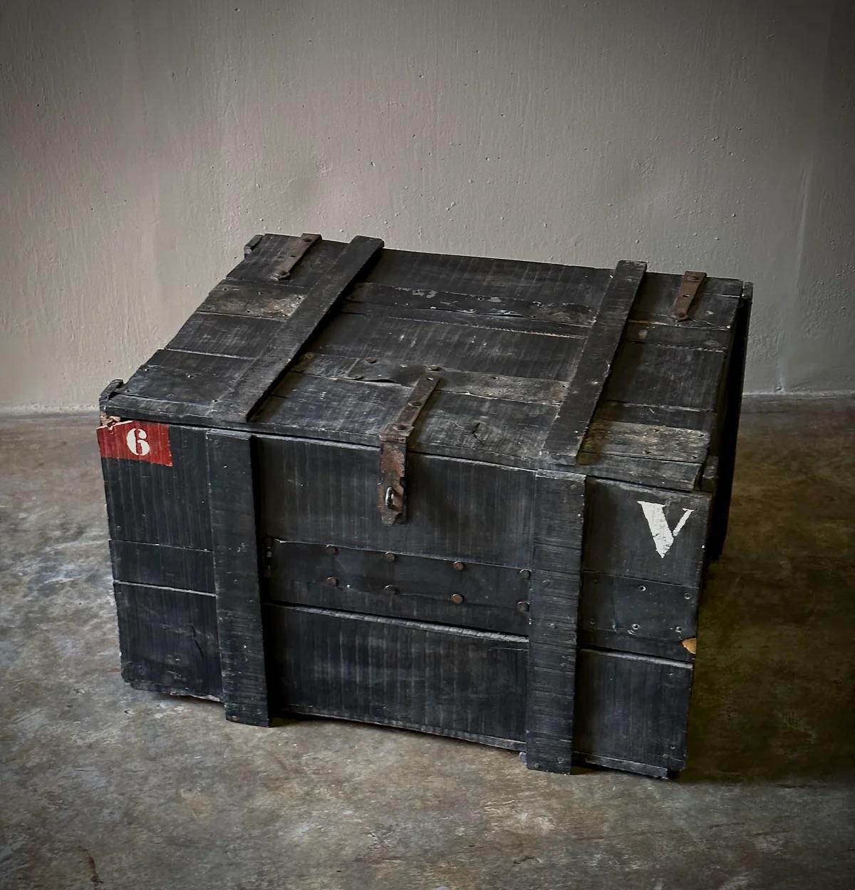 Painted Chest For Sale 1