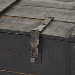 Painted Chest from Belgium Army