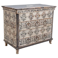 Painted Chest of Drawers, circa 1840