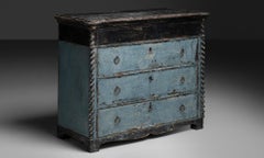 Painted Chest of Drawers, England 1790