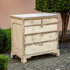 Painted Chest of Drawers, George III, England, 18th Century