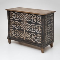 Painted Chest of Drawers, Mid-19th Century