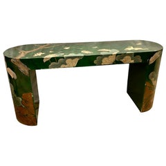 Painted Chinoiserie Console Table
