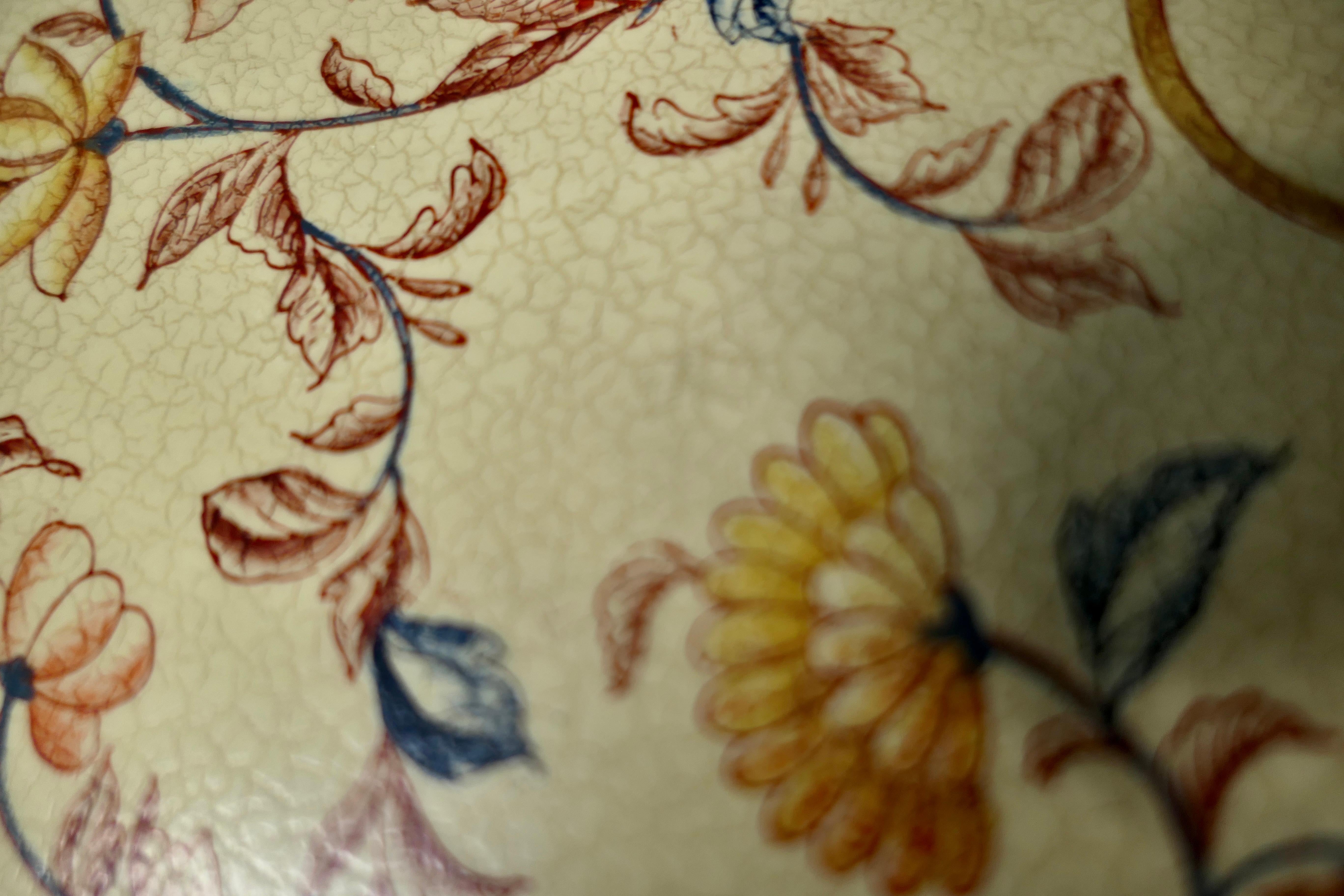 Painted Chinoiserie Console Table,  Imari Chinoiserie Style For Sale 1