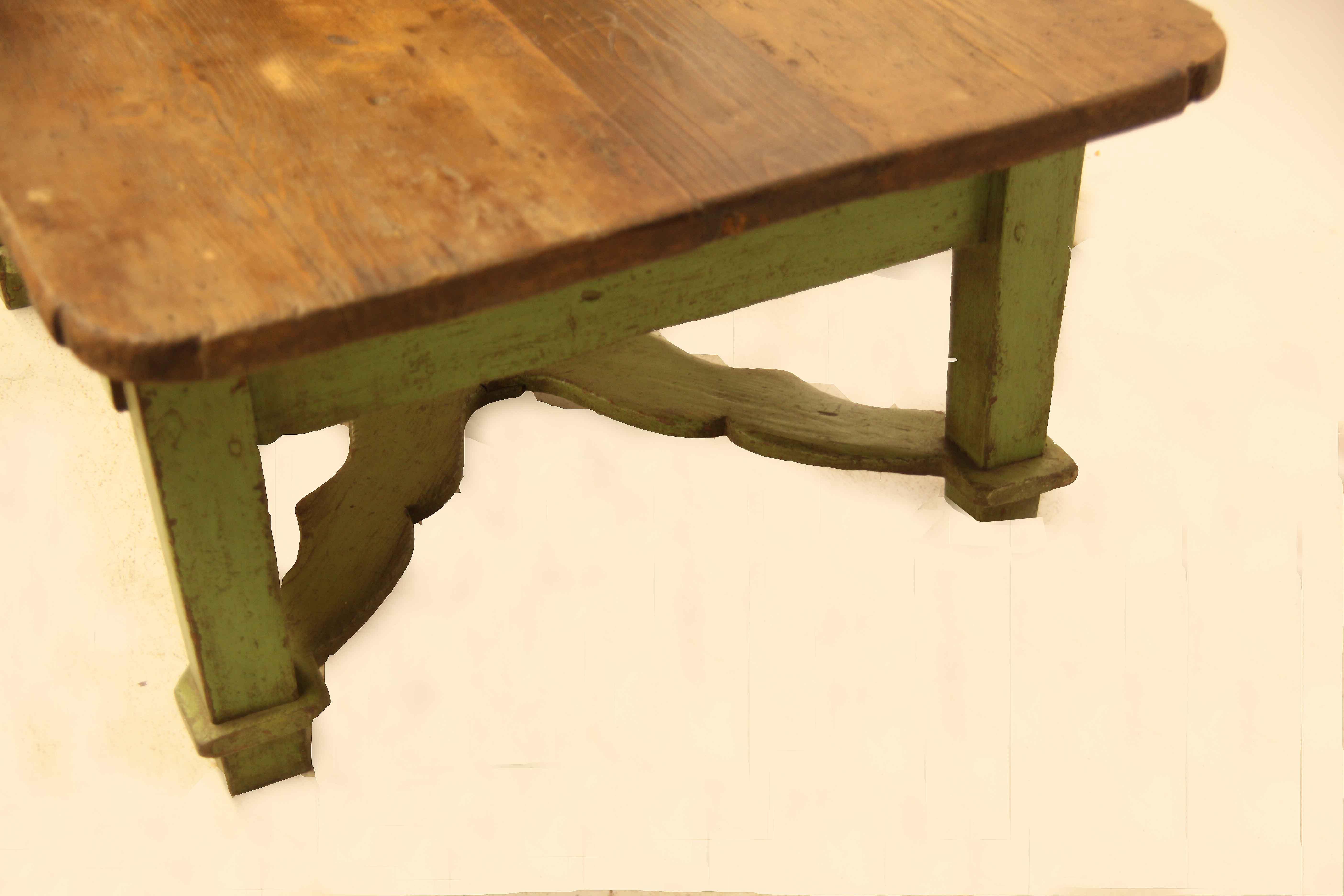 Austrian Painted Continental Coffee Table For Sale