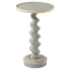 Painted Country Barley Twist Wine Table