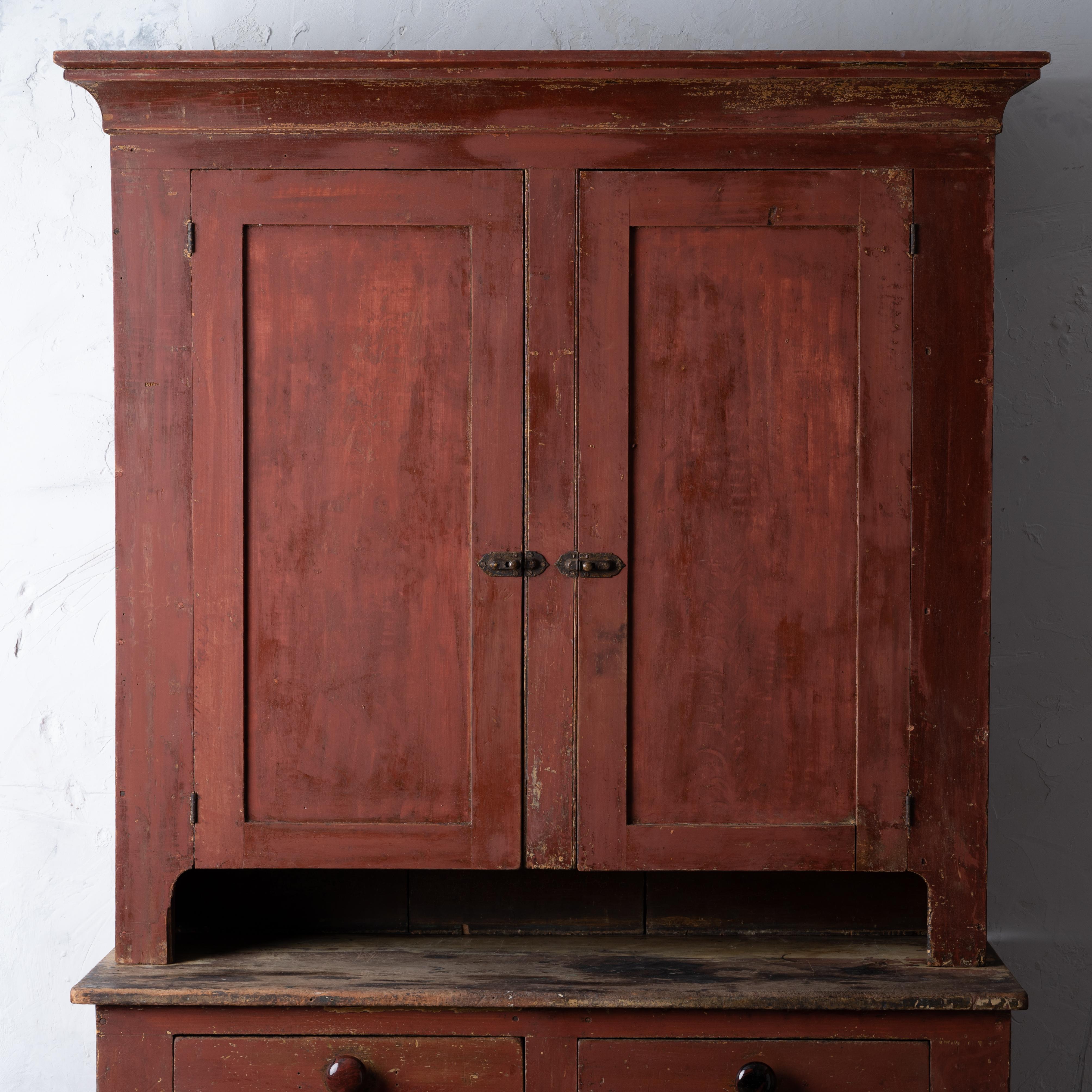 Painted Cupboard, 19th Century For Sale 3
