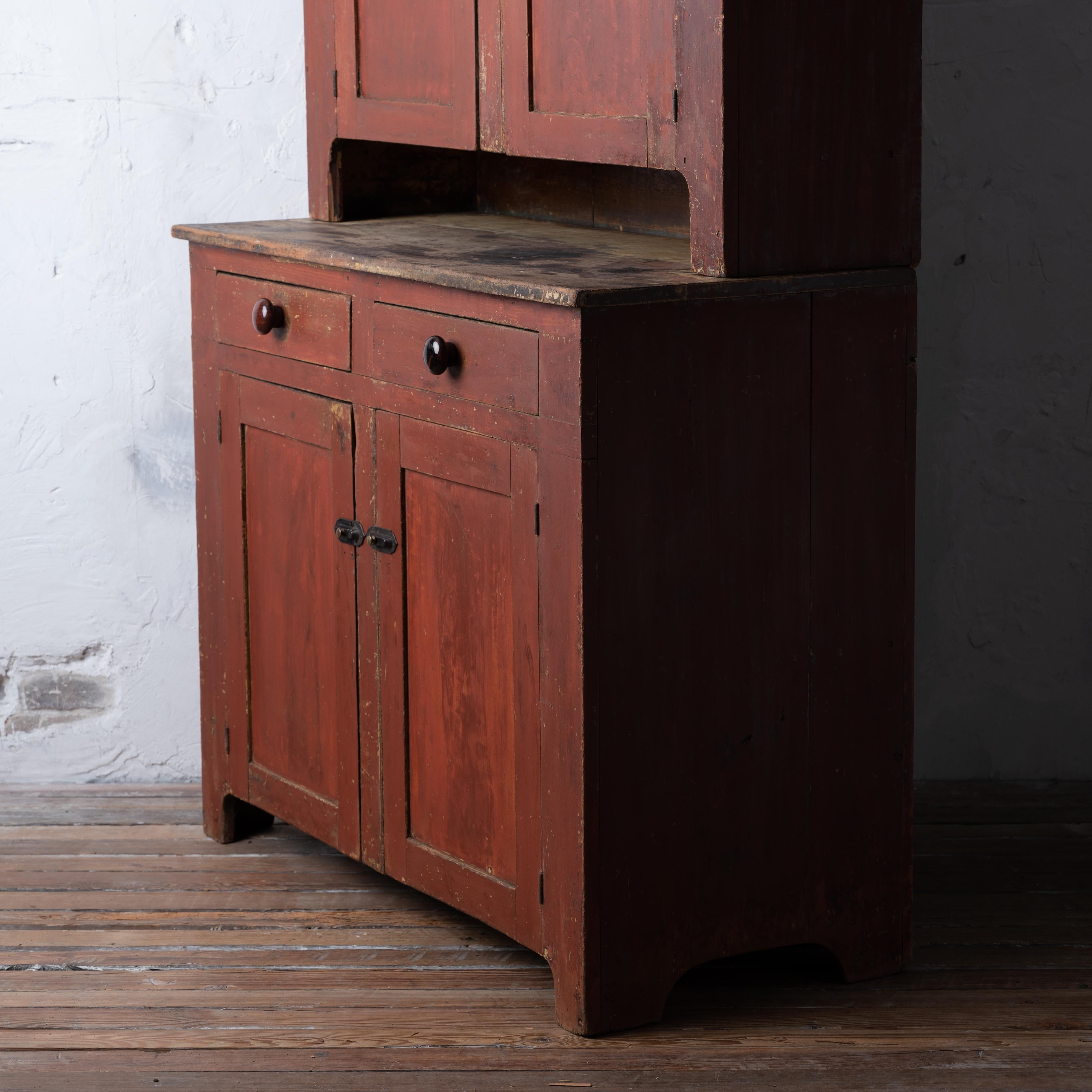 Painted Cupboard, 19th Century For Sale 4
