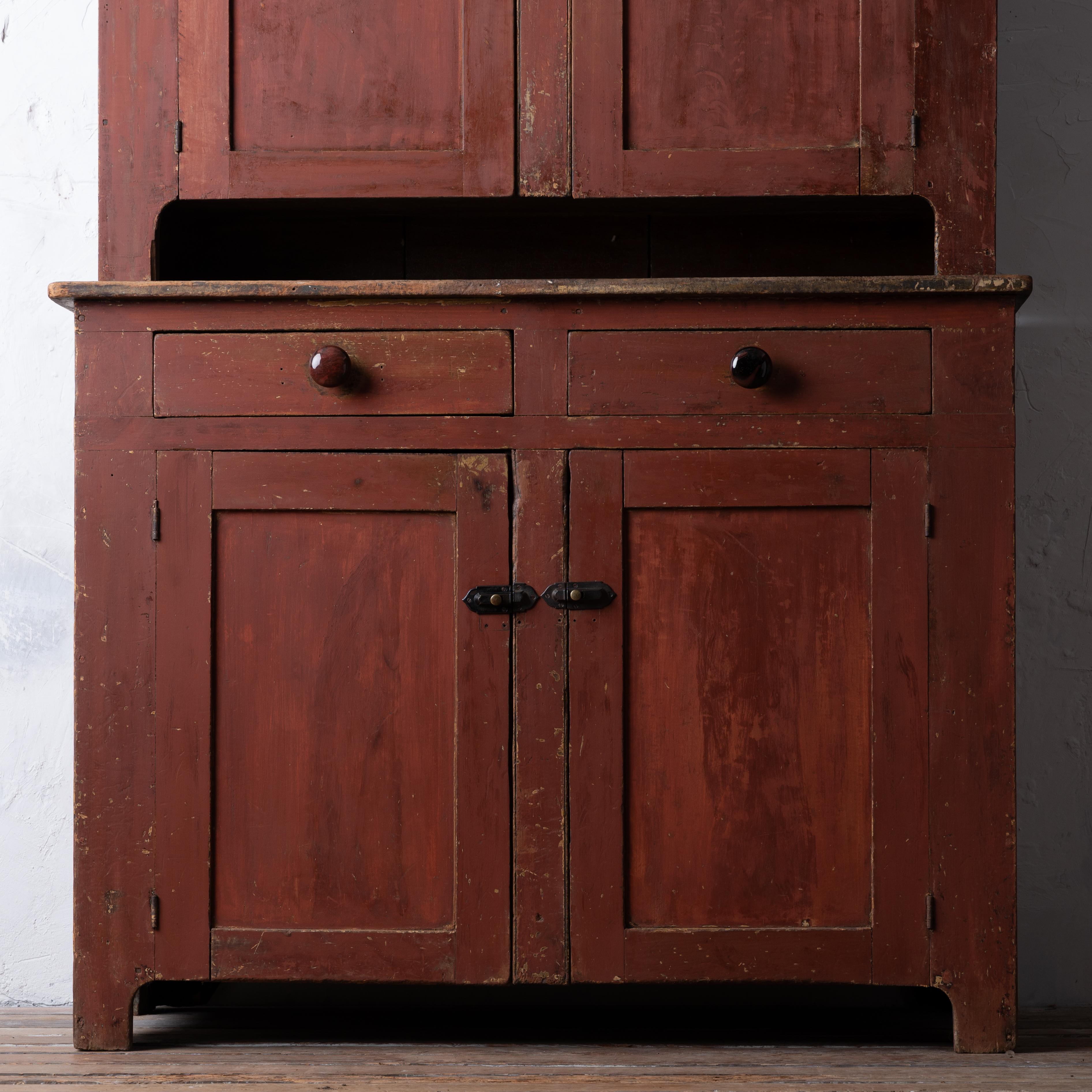 Painted Cupboard, 19th Century For Sale 5