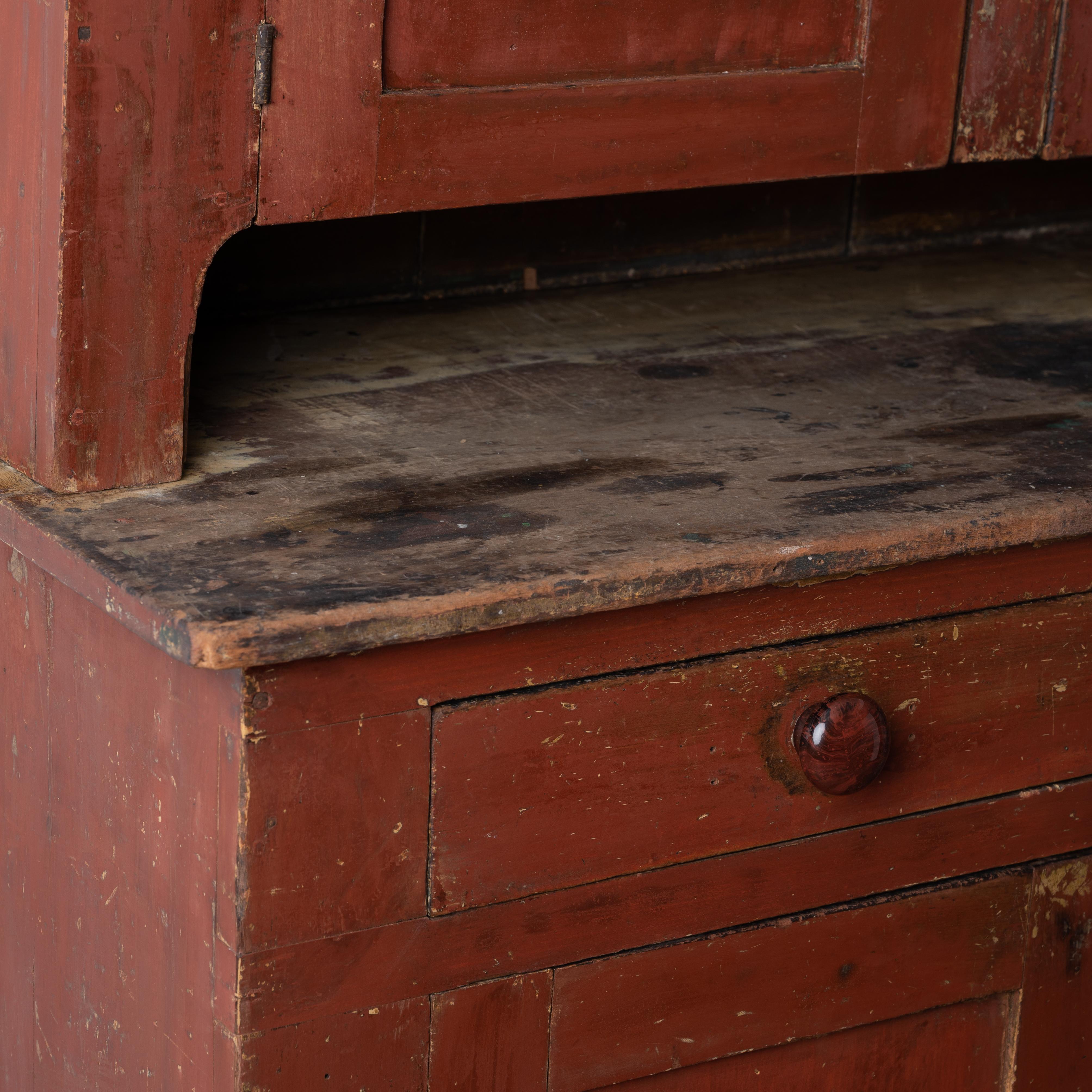 Painted Cupboard, 19th Century For Sale 6