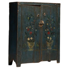 Painted Cupboard, America circa 1900