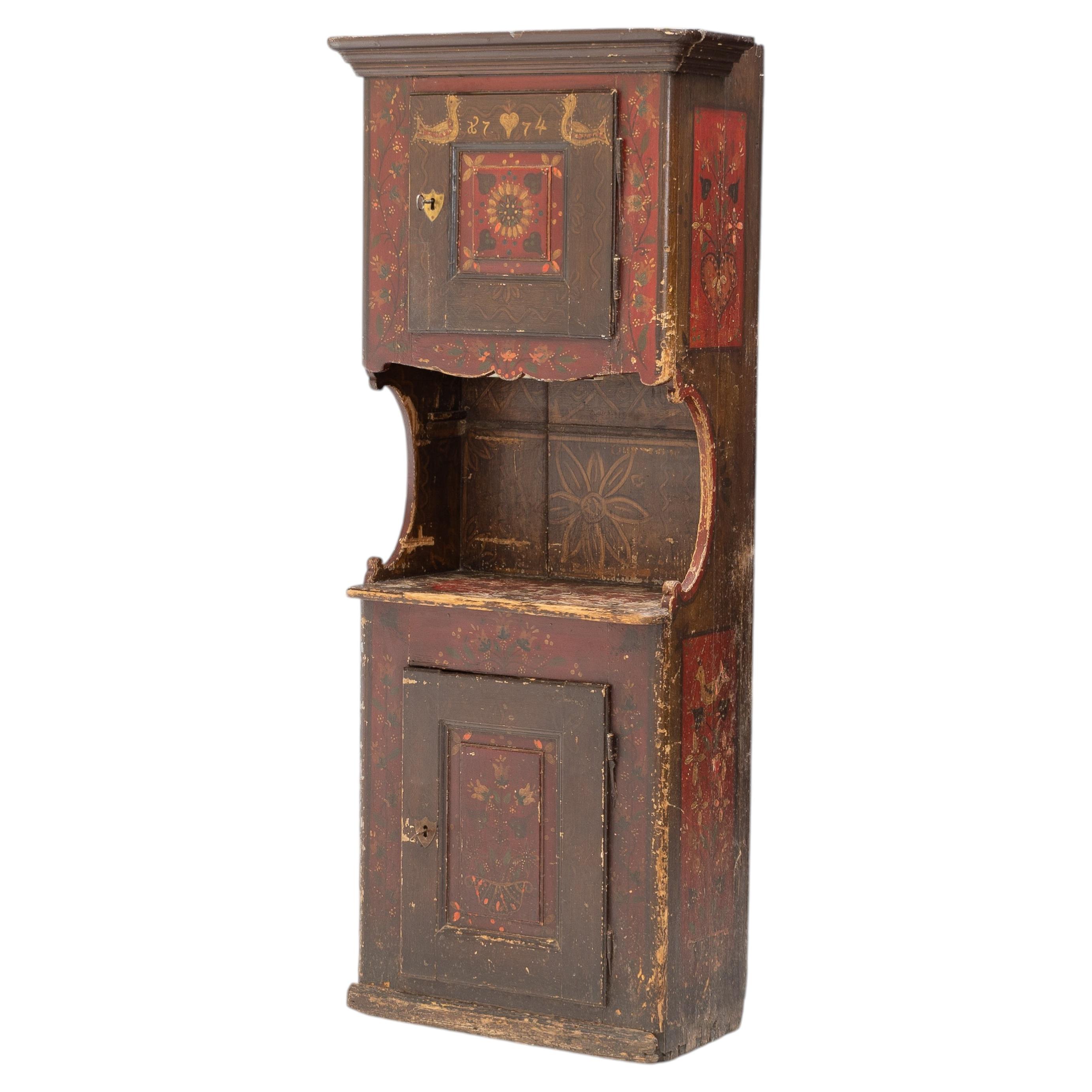 Painted Cupboard For Sale