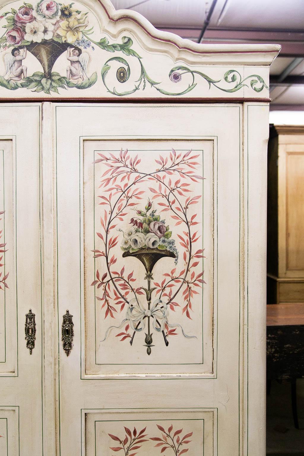 painted armoire for sale