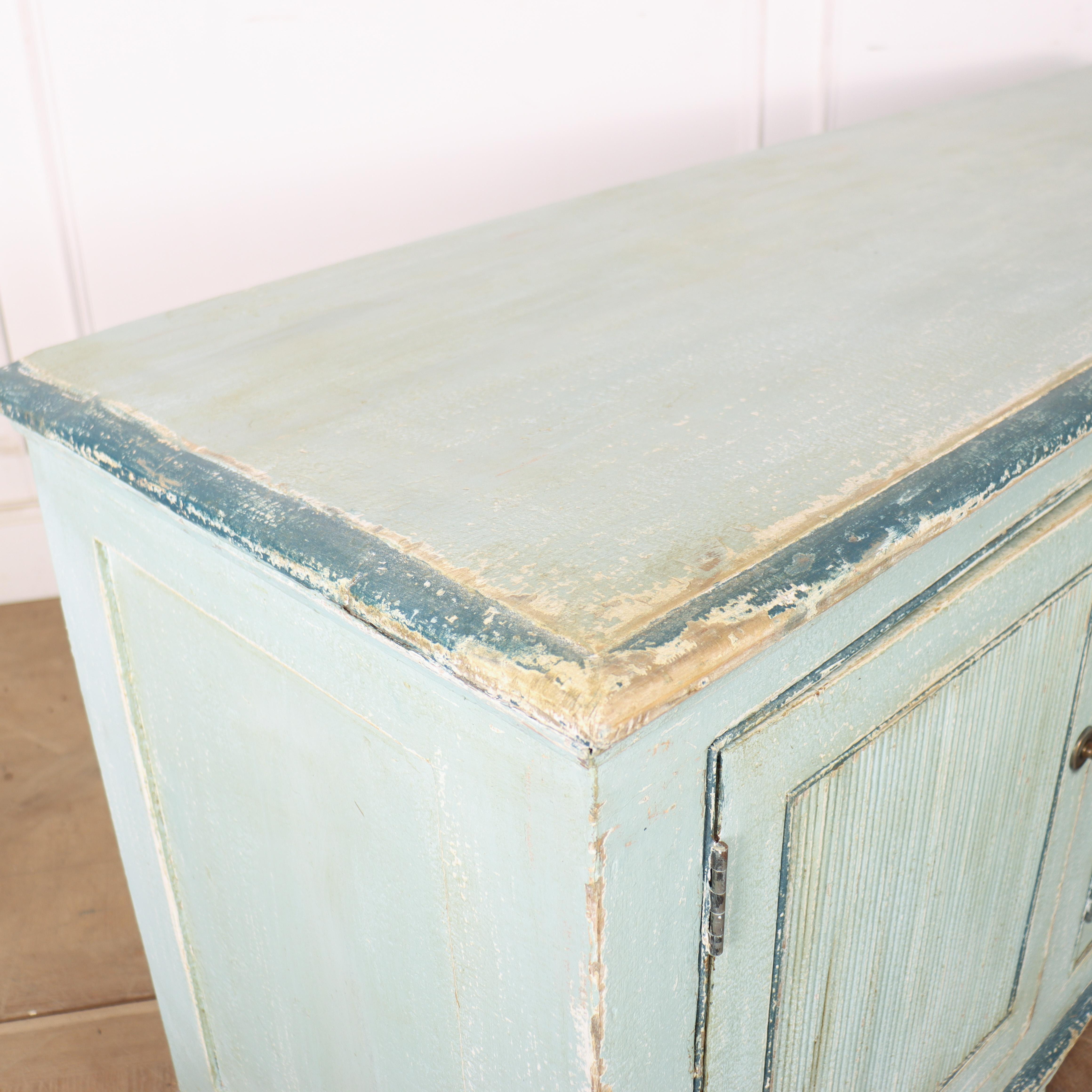 Painted Danish Enfilade For Sale 7