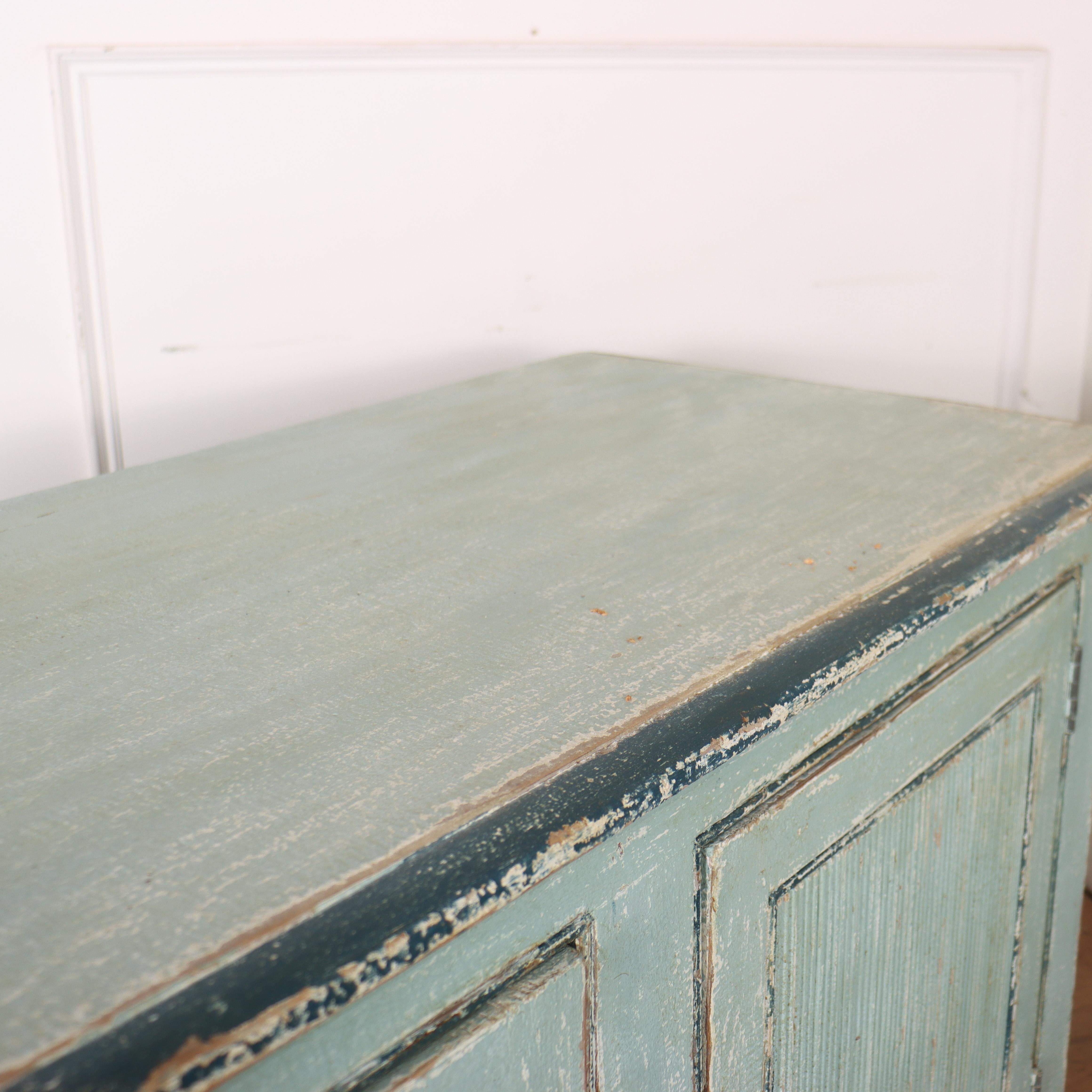 Painted Danish Enfilade For Sale 8