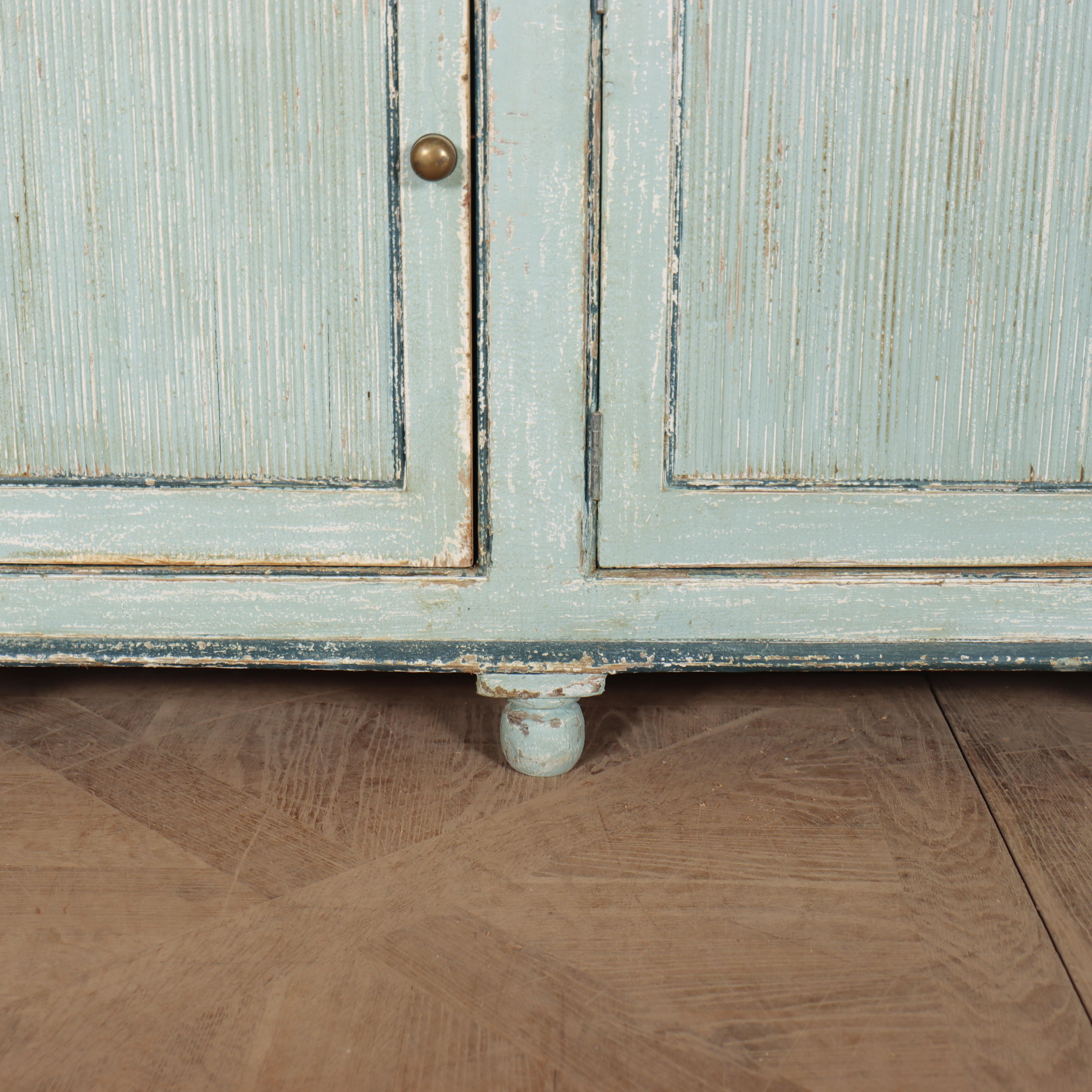 19th Century Painted Danish Enfilade For Sale